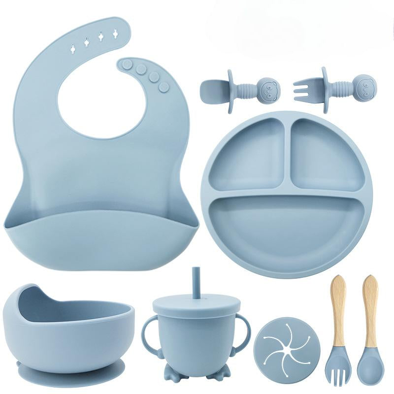 Cubbycoo Baby Feeding Set  Sky Blue