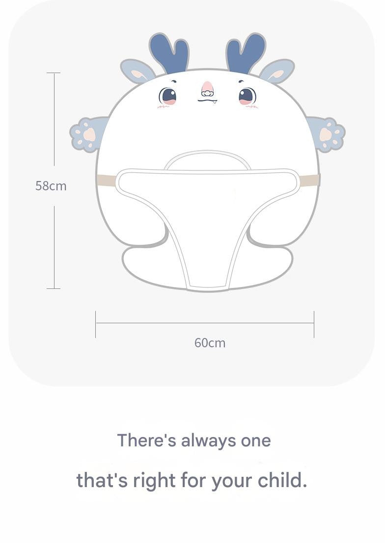 Newborn anti-spit-up pillow for safe feeding and sleep