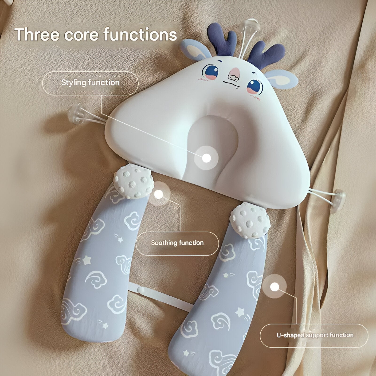 Baby shaping pillow for newborns - Cute Rabbit