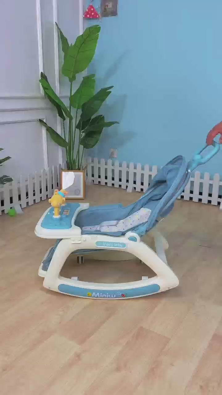 Cubbycoo 5-in-1 Convertible Baby Rocker | Swing, Feeding, and Sleeping Chair