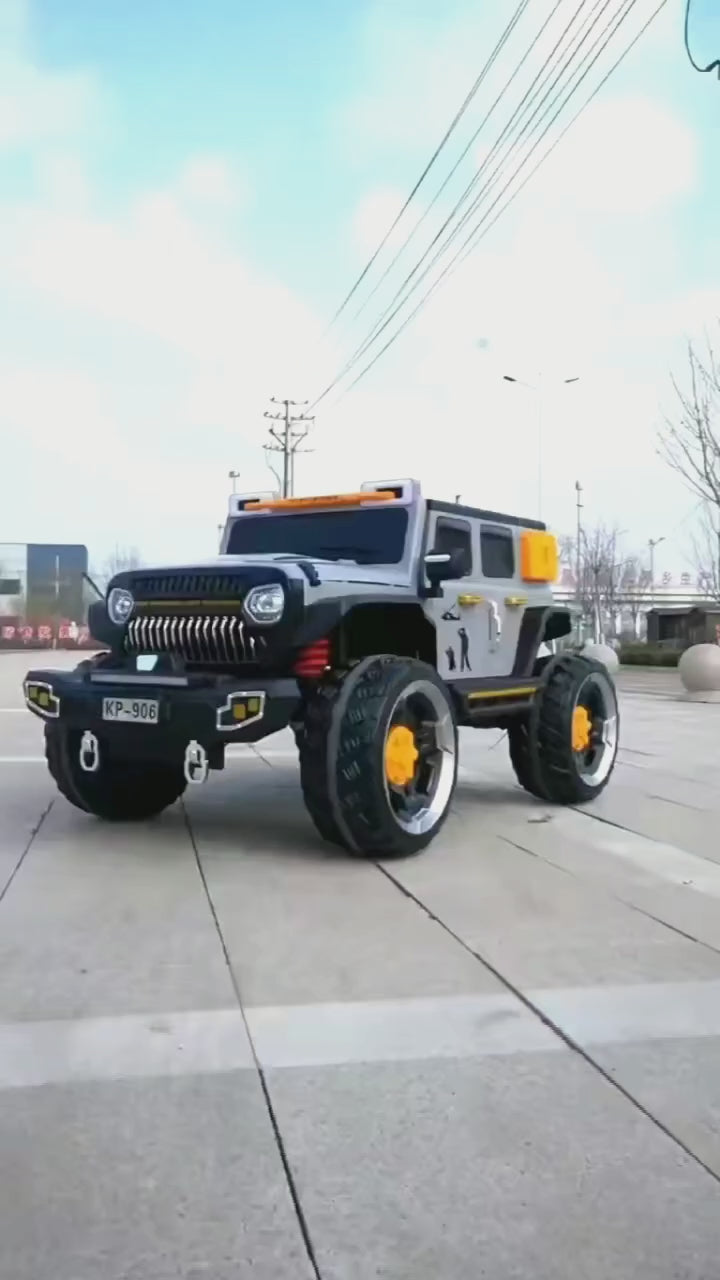 TitanX Armoured 4x4 Electric Ride-On Jeep for Kids 2 to 8 Years